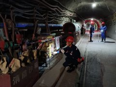 停风状态下井下工作面仍有电